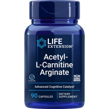 Acetyl-L-Carnitine Arginate, 90 Capsules LE Life Extension