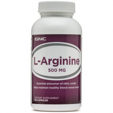 L-arginine 500mg (90 caps) - GNC GNC