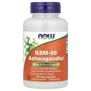KSM-66 Ashwagandha, 600 mg, 90 Veg Capsules now