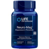 Neuro-Mag Magnesium L-Threonate (90 cápsulas) - Life Extension