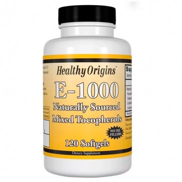 Vitamina E 1000 (120 softgels) - Healthy Origins Healthy Origins