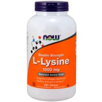 L-Lysine 1000mg (250 tabletes) - Now Foods