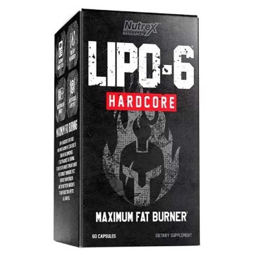 Lipo 6 Hardcore - Nutrex - Importado Original