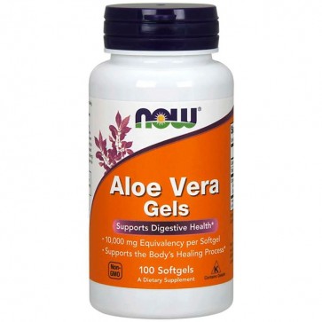 Aloe Vera 10.000 (100 softgels) - Now Foods