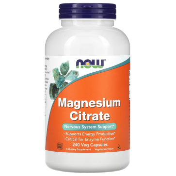 MAGNESIUM CITRATE CAPS  240 VCAPS Now foods Now