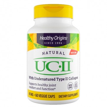 UC II 40mg (60 caps) - Healthy Origins Healthy Origins