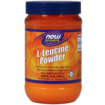 Sports, L-Leucine Powder, 9 oz (255 g) Now