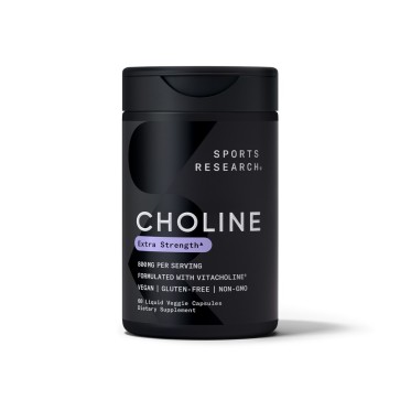 Choline 800mg (60 liquid veggie capsules) SR Sports Research