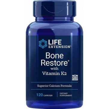 Bone Restore with Vitamin K2 120 capsules Life Extension Life Extension