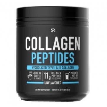 Collagen Peptides Unflavored 454g SPORTS Research Sports Research