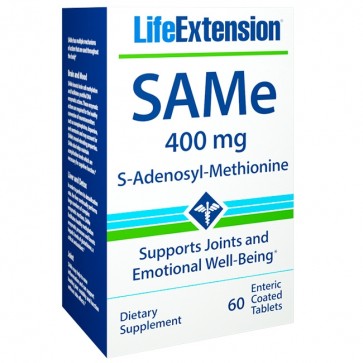 SAMe 400mg (60 tabletes) - Life Extension