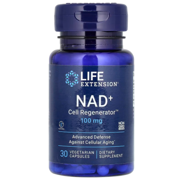 NAD+ Cell Regenerator 100 mg, 30 vegetarian capsules Life Extension Life Extension
