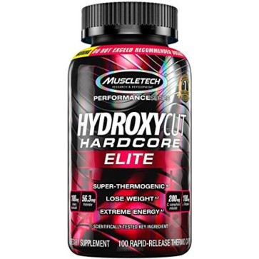 HydroxyCut Hardcore Elite 100ct Muscle-tech Muscle-Tech