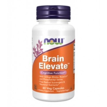 Brain Elevate 60veg caps Now foods Now