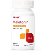 Melatonina 10mg (60 tabs) - GNC