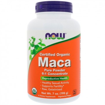 Maca Pure Powder 6:1 Concentrada NOW Foods NOW