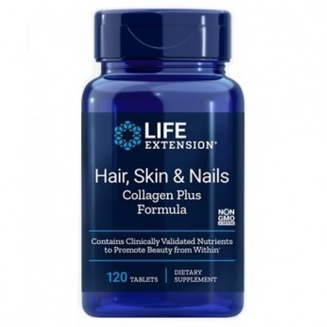 Hair Skin Nails 120 tabs LIFE Extension