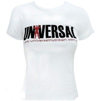 Camiseta Feminina Branca Universal