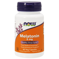 Melatonina 5mg (60 V Caps) - Now Foods