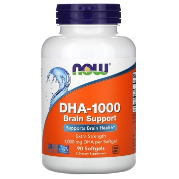 DHA-1000 Fish Oil, 90 Softgels Now Now