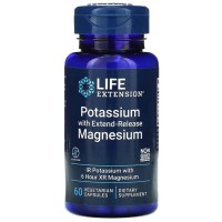 Potassium with Extend-Release Magnesium 60caps Life Extension Life Extension