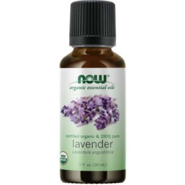 ORGANIC LAVENDER OIL 1oz NOW Foods NOW Essential Oils