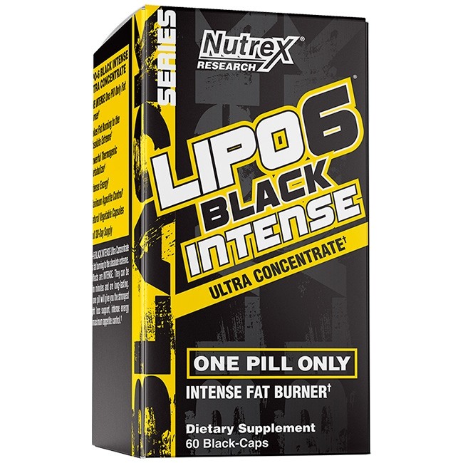 Lipo 6 Black Intense Ultra Concentrado - Nutrex (60 cápsulas)