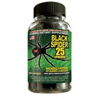Black Spider 100ct Ephedra ClomaPharma