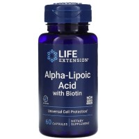 Alpha-Lipoic Acid with Biotin 60 capsules Life Extension Life Extension