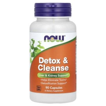 Detox & Cleanse, 90 Capsules Now