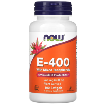 E-400 100 Softgels Now foods Now