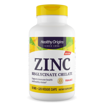 Zinco 50mg 120 vcg caps HEALTHY Origins