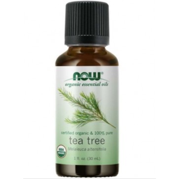 ORGANIC TEA TREE OIL 1oz NOW Foods NOW Essential Oils