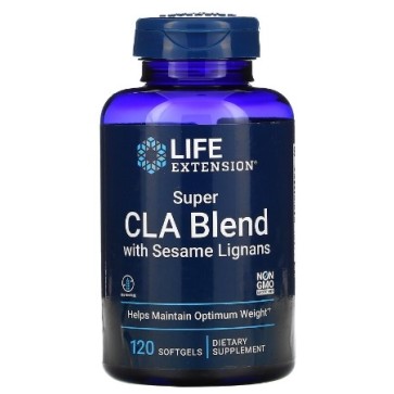 Super CLA Blend with Sesame Lignans 120 softgels LIFE Extension Life Extension