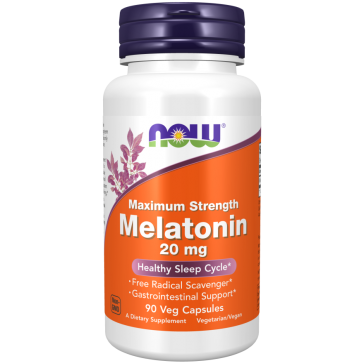 MELATONIN 20MG 90 VCAPS Now foods Now