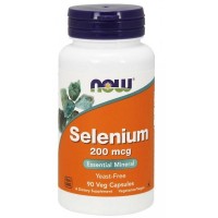 SELENIUM 200mcg 90 VCAPS Now Foods