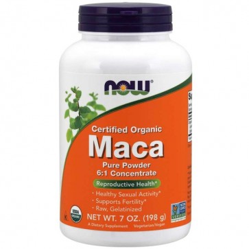 Maca Pure Powder 6:1 Concentrado (198g) - Now Foods