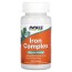 Iron Complex, 100 Tablets Now Now