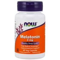 Melatonina 3mg (60 caps) - Now Foods Now Foods