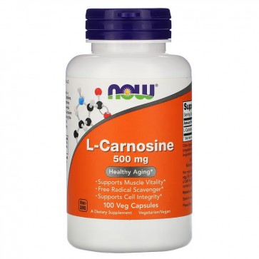 L CARNOSINE 500MG 100 VCAPS Now NOW