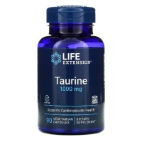 Taurine 1000 mg, 90 vegetarian capsules Life Extension life Extension