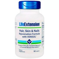 Hair, Skin & Nails Rejuvenation Formula (90 tabletes) - Life EXtension