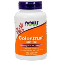 Colostrum 500mg (120 cápsulas) - Now Foods
