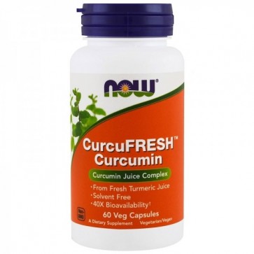 Curcufresh 500mg 60 caps NOW Foods NOW