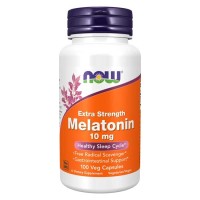 Melatonina 10mg - Extra Forte - Now Foods - Importado