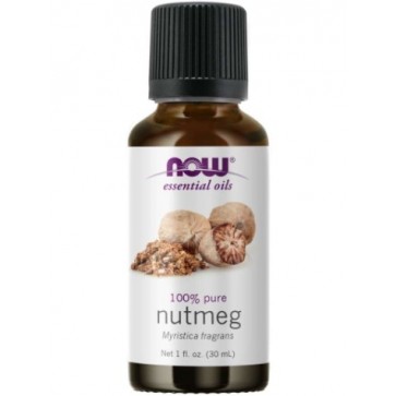 NUTMEG OIL PURE  1oz  NOW Foods NOW Essential Oils