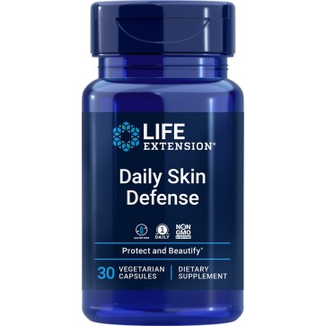 Daily Skin Defense, 30 Vegetarian Capsules Life