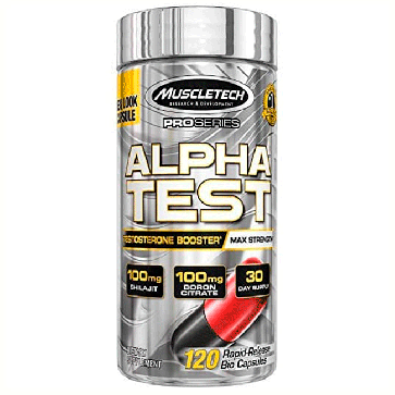 Alpha Test (120 caps) - Muscletech Muscletech