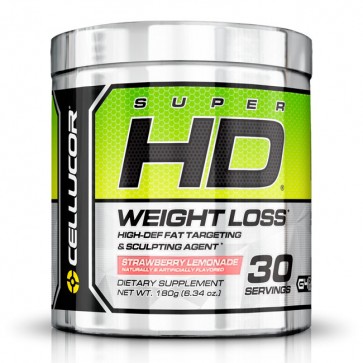 Super HD Powder 180g (30 porções) - Cellucor Strawberry Lemonade