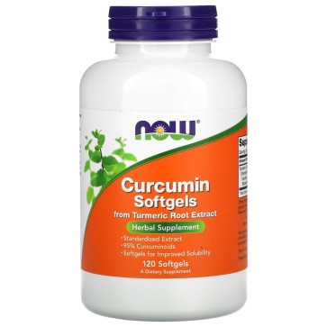 Turmeric Curcumin Gels, 475 mg, 120 Softgels Now foods Now